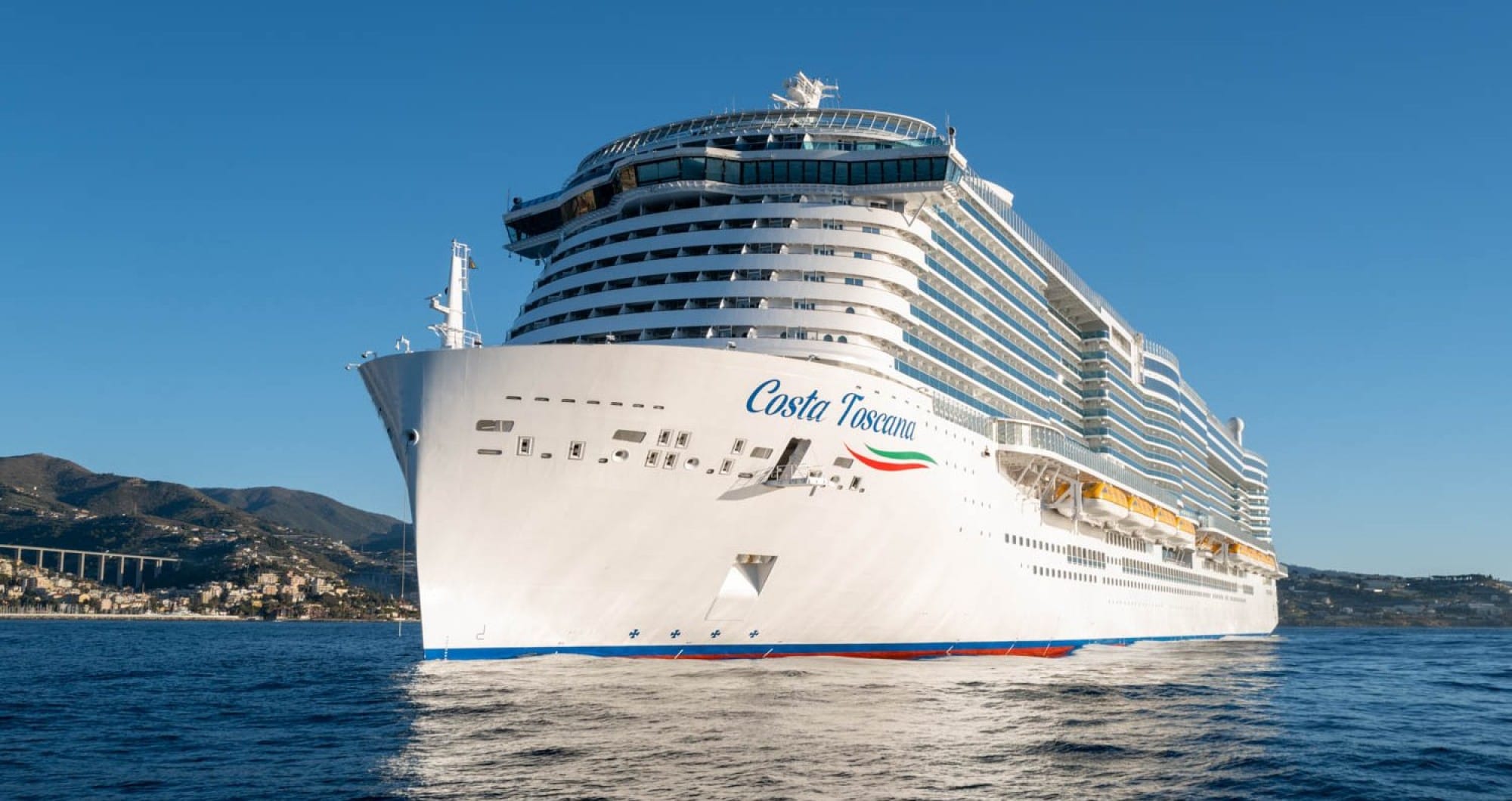 Delivery of Costa Toscana